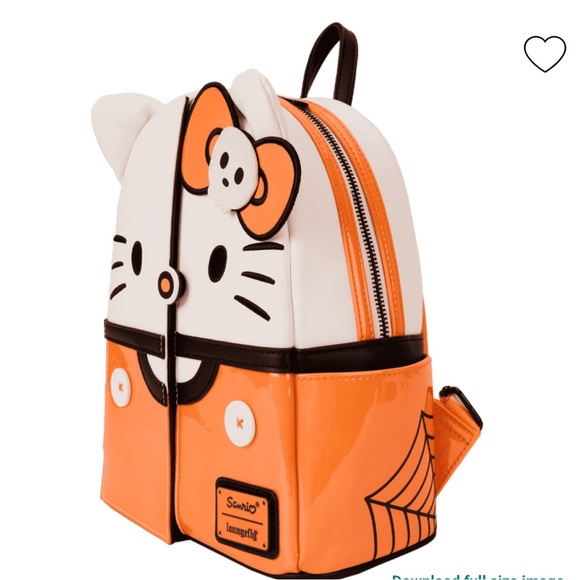 Loungefly - Sanrio Hello Killy Skeleton Costume Glow Mini Backpack - Picture 6 of 16